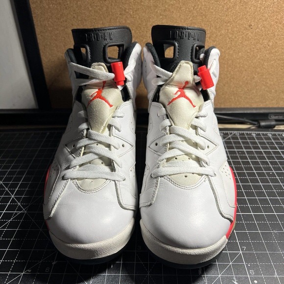 Size 8.5 - Air Jordan 6 Retro \'White Infrared\' 2014 384664-123